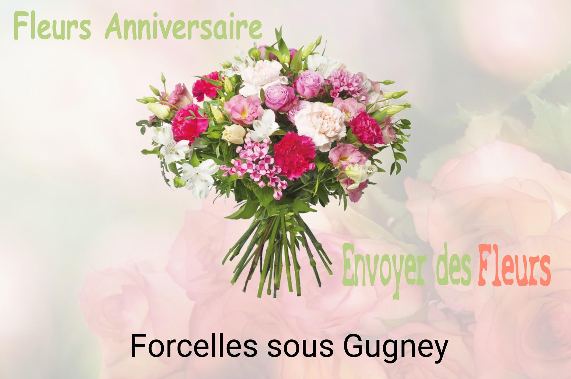 Bouquet de fleurs d’anniversaire livré à Forcelles-sous-Gugney